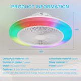 Multifunctional Smart Ceiling Fan Light