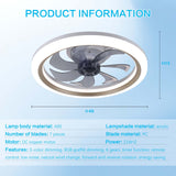 Multifunctional Smart Ceiling Fan Light