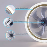 Multifunctional Smart Ceiling Fan Light